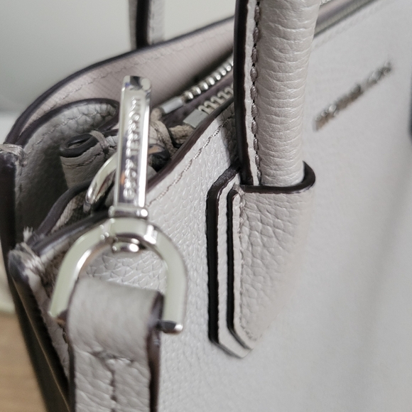 Michael Kors Mercer Small Leather Satchel - Picture 7 of 7